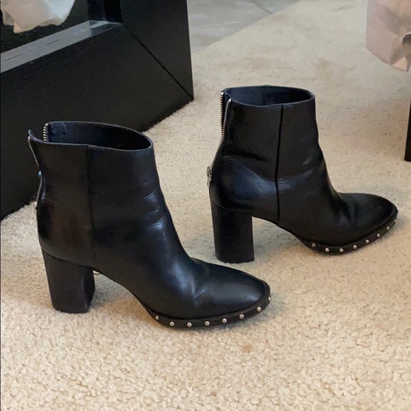 Allsaints Inez Studded Boots - 39 - Picture 7 of 9